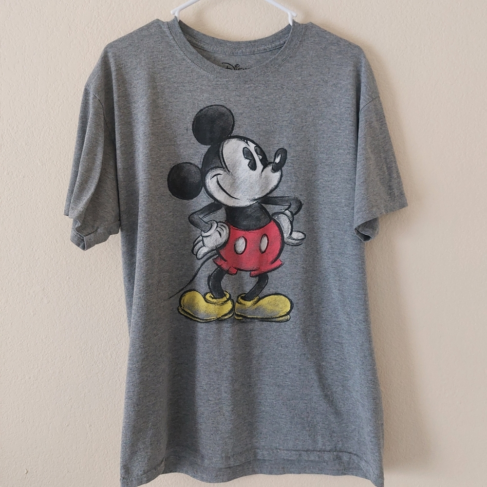 Mickey Mouse Classic T Shirt - Authentic Disney Brand - Size L